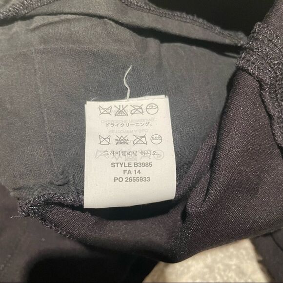 🏷️ 5 for $25 - J.CREW Pixie Snap Front Pant Black Trouser Legging - Picture 8 of 11